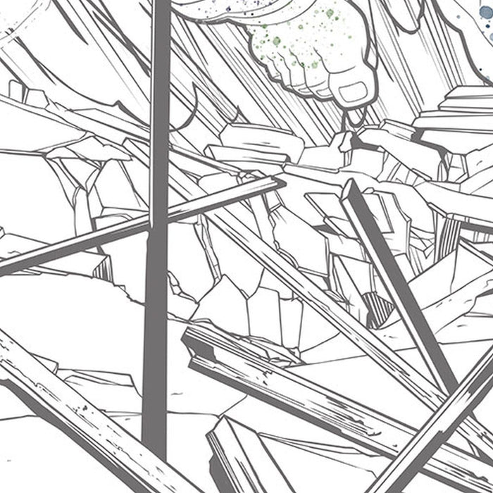 Vlies Fototapete | Avengers Attack | Größe 200 x 280 cm