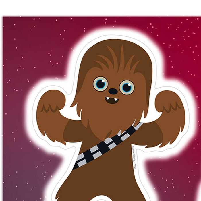 Wandtattoo | Star Wars Little Heroes  | Größe 50 x 70 cm