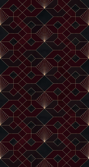 Vlies Fototapete | Coquilles Rouges | Größe 150 x 280 cm