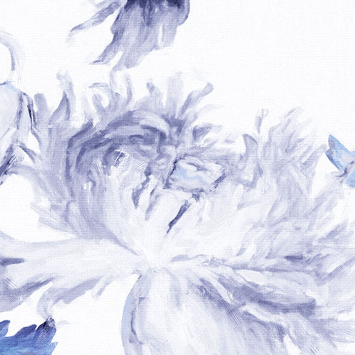 Vlies Fototapete | Blue Silhouettes  | Größe 350 x 250 cm