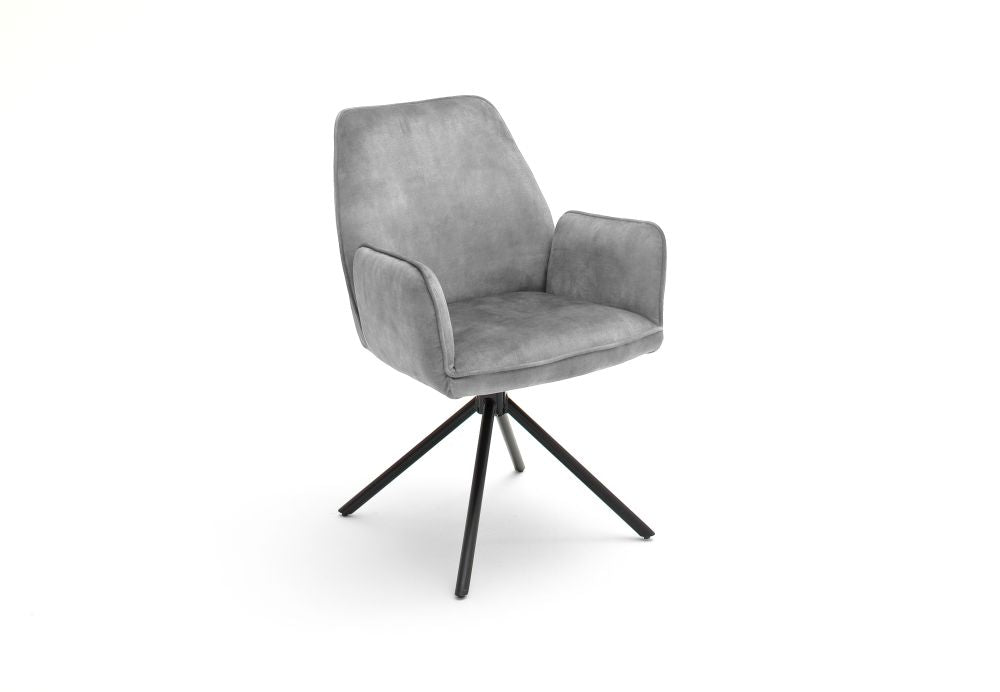 MCA | Stuhl | OTTAWA 4-FUß ARMLEHNST.GX | grau