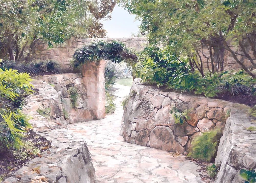 Vlies Fototapete | Passage | Größe 350 x 250 cm