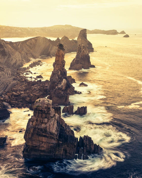 Vlies Fototapete | Pillar Parade | Größe 200 x 250 cm