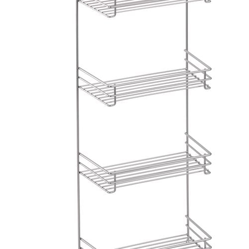 Kesseböhmer | Besenschrank-Regal | Schrankausstattung | silber