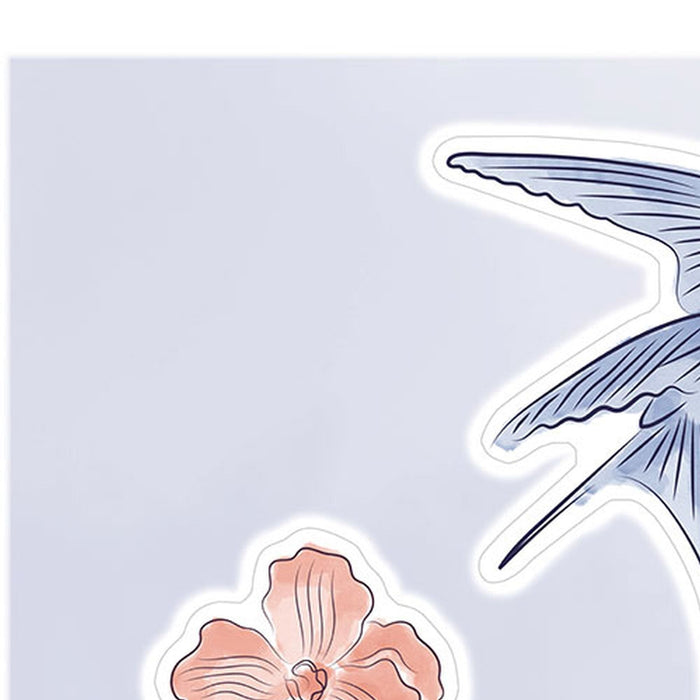 Wandtattoo | Winnie the Pooh Flowers & Music  | Größe 50 x 70 cm