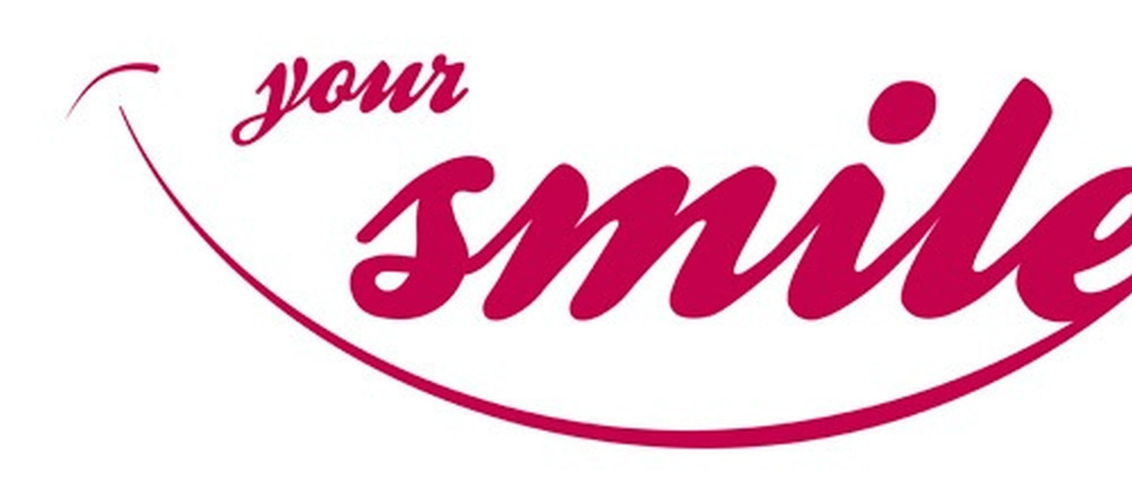 Wandtattoo | Your Smile | Größe 14 x 70 cm