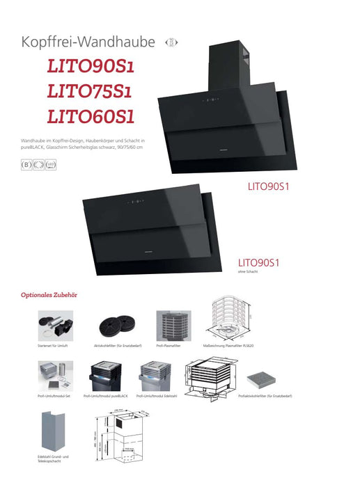 Oranier | LITO90S1 | Dunstabzugshaube