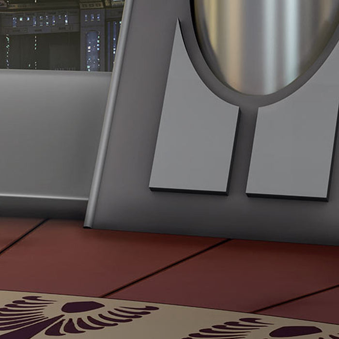 Papier Fototapete | Star Wars Coruscant View | Größe 368 x 254 cm