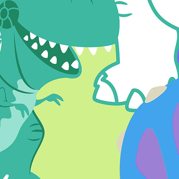 Vlies Fototapete | Toy Story Rex and Trixie | Größe 300 x 280 cm