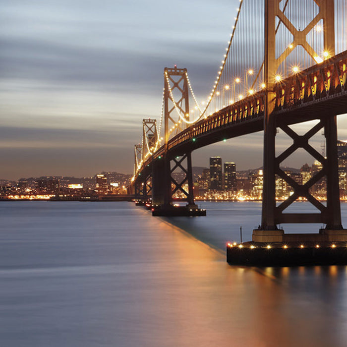 Papier Fototapete | Bay Bridge | Größe 368 x 254 cm