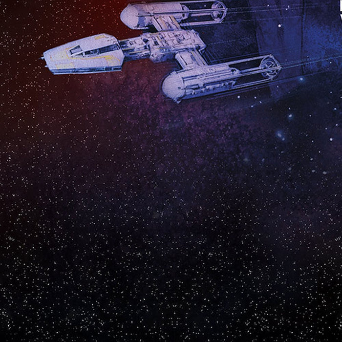 Vlies Fototapete | Star Wars Classic Poster Collage | Größe 250 x 250 cm