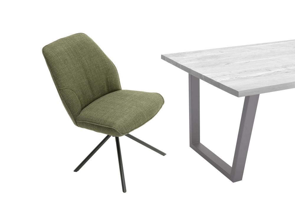 MCA | Stuhl | PEMBA 4-FUß STUHL DREH OL | olive