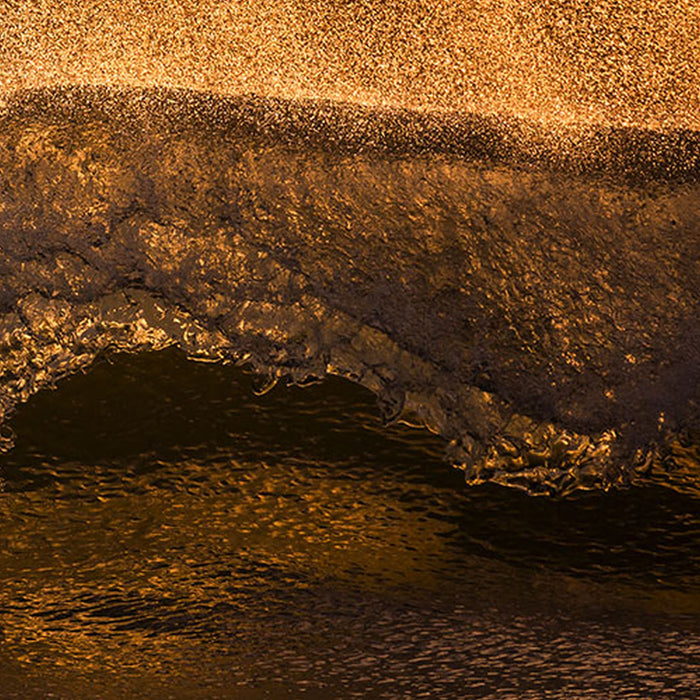 Komar | Vlies Fototapete | Golden Wave | Größe 200 x 100 cm