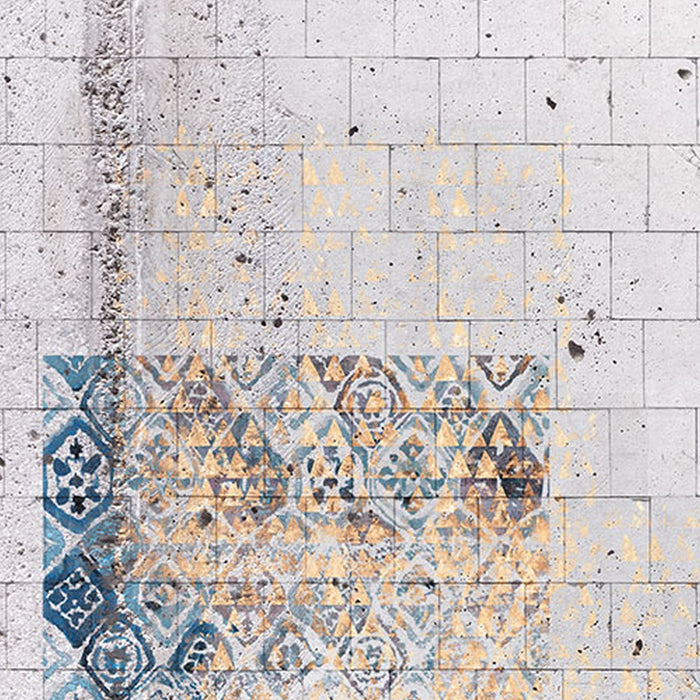 Vlies Fototapete | Patches  | Größe 400 x 260 cm