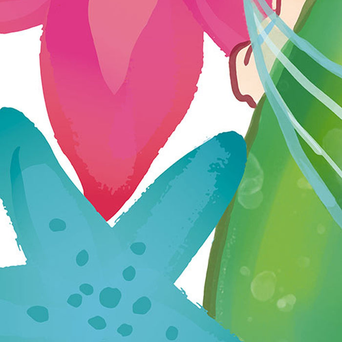 Vlies Fototapete | Ariel Seastar | Größe 150 x 280 cm