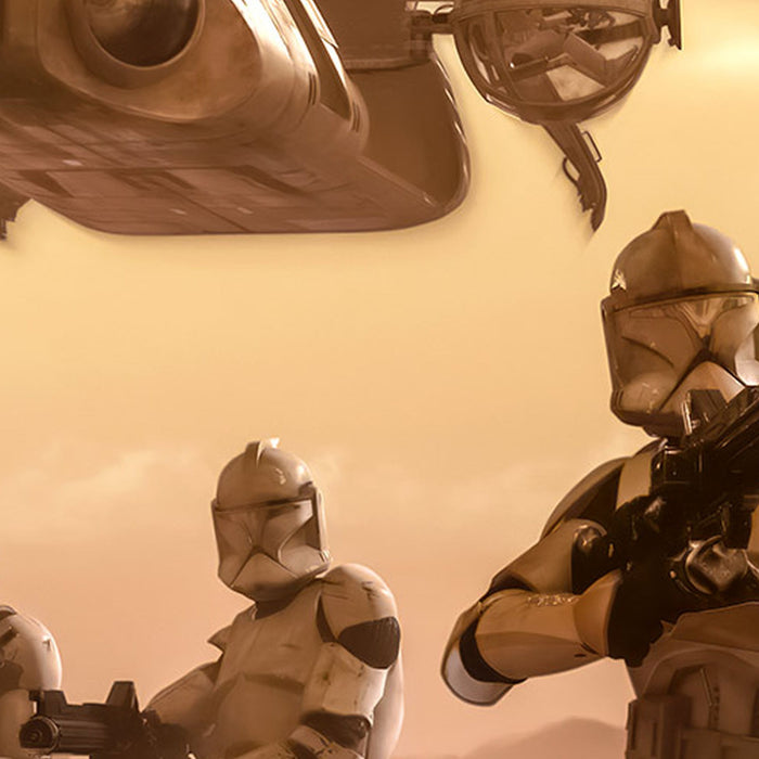 Komar | Vlies Fototapete | Star Wars Classic Clone Trooper | Größe 400 x 260 cm
