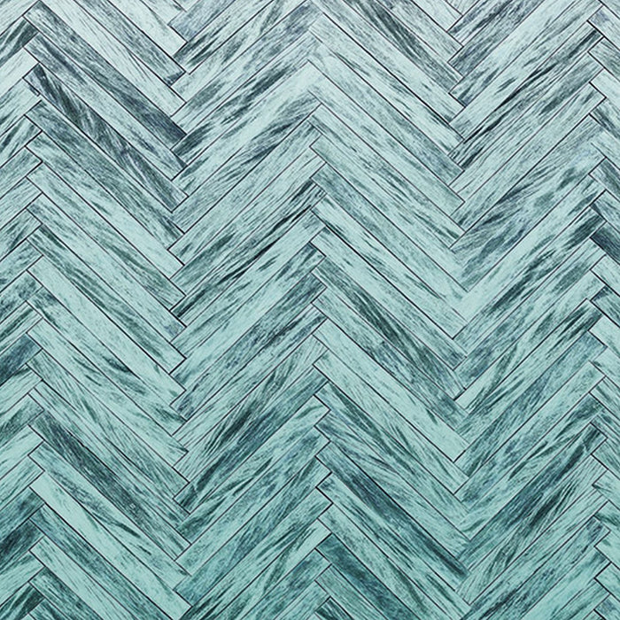 Vlies Fototapete | Herringbone Mint | Größe 400 x 250 cm