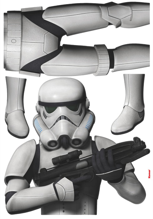 Komar | Wandtattoo | Star Wars Stormtrooper | Größe 100 x 70 cm