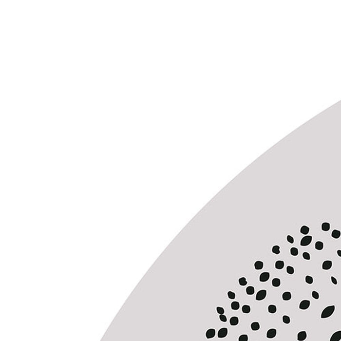 Komar | Selbstklebende Vlies Fototapete/Wandtattoo | Mickey Stipple Art | Größe 125 x 125 cm