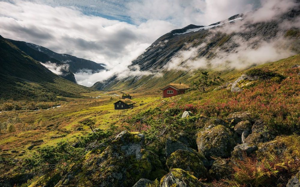 Komar | Vlies Fototapete | Pure Norway | Größe 450 x 280 cm