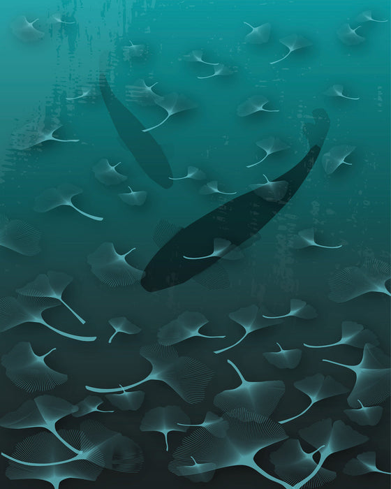 Vlies Fototapete | Ginkgo | Größe 200 x 250 cm