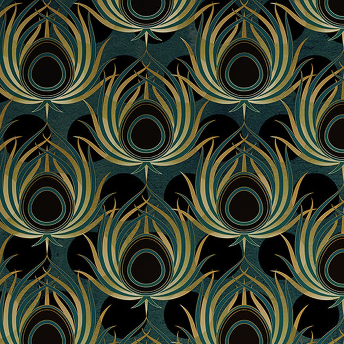 Vlies Fototapete | Paon Vert | Größe 200 x 280 cm