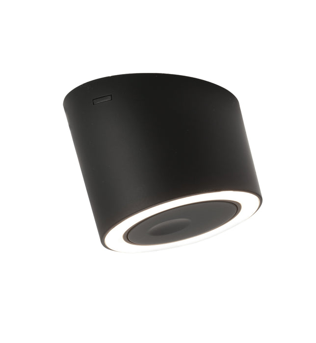 Naber | Unika 2 Farbwechsel LED | Aufbauleuchte | Einzelleuchte m. LED Touch S. D. | schwarz matt