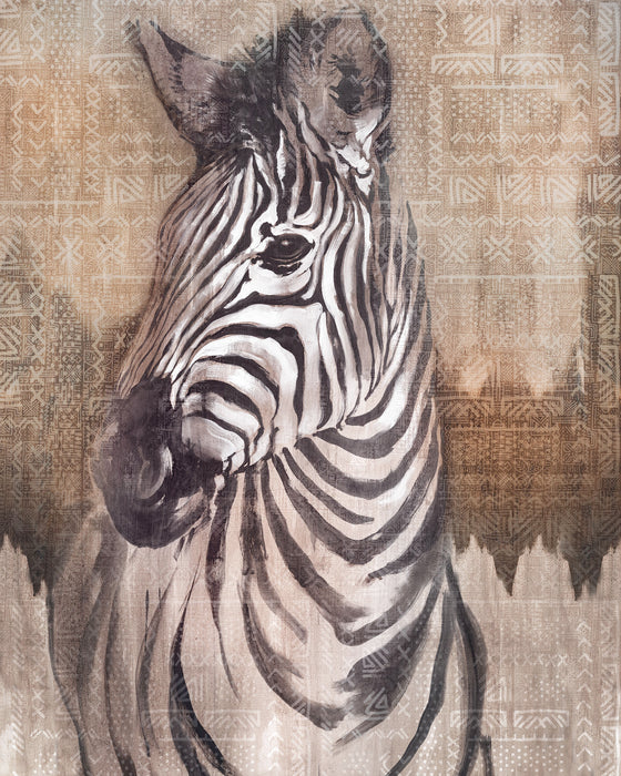 Komar | Vlies Fototapete | Zebra  | Größe 200 x 250 cm
