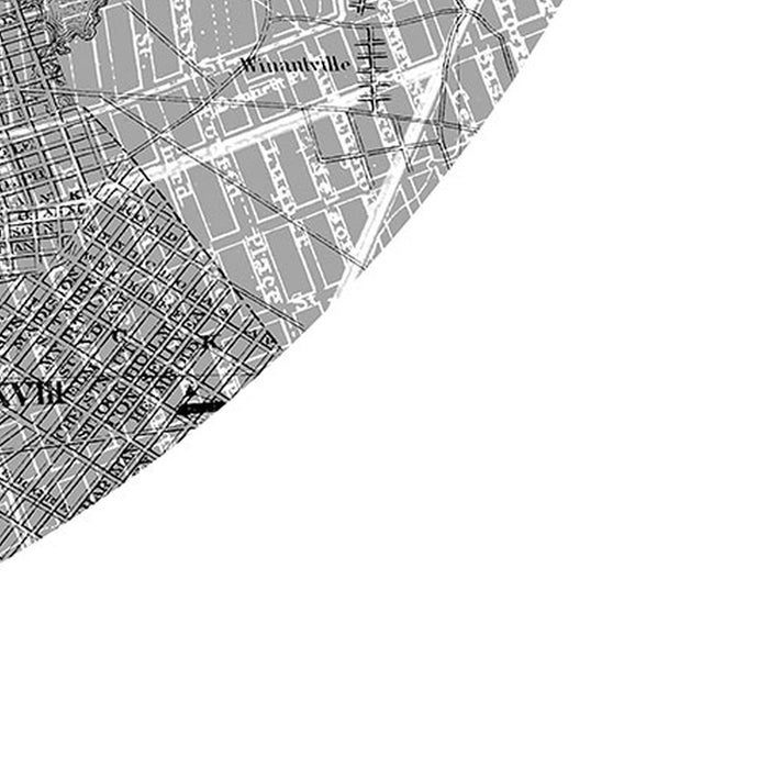 Selbstklebende Vlies Fototapete/Wandtattoo | Map | Größe 125 x 125 cm