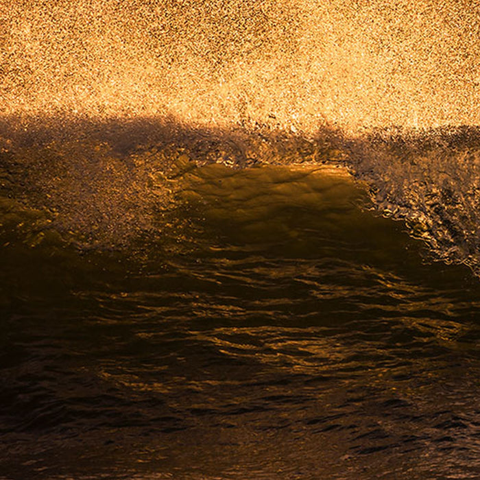 Vlies Fototapete | Golden Wave | Größe 200 x 100 cm
