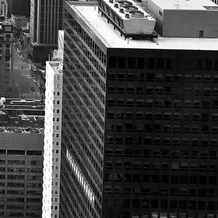 Komar | Vlies Fototapete | NYC Black and White | Größe 300 x 250 cm