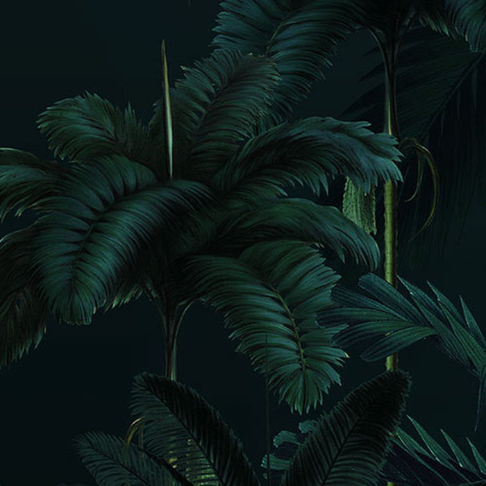 Vlies Fototapete | Jungle Night  | Größe 200 x 250 cm