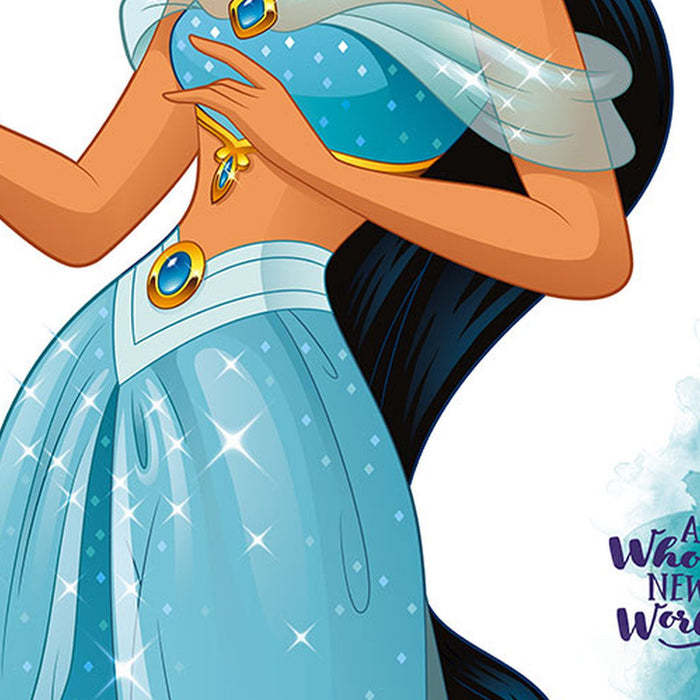 Selbstklebende Vlies Fototapete/Wandtattoo | Jasmin XXL | Größe 127 x 200 cm