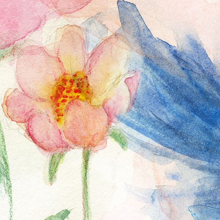 Selbstklebende Vlies Fototapete/Wandtattoo | May | Größe 125 x 125 cm