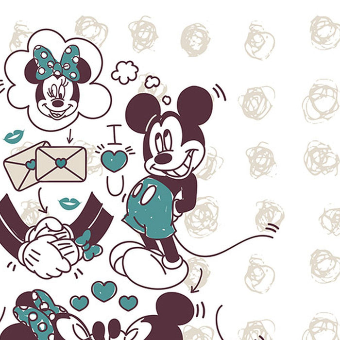 Vlies Fototapete | Mickey and Friends | Größe 350 x 280 cm