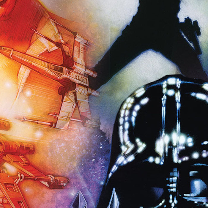 Vlies Fototapete | Star Wars Classic Poster Collage | Größe 250 x 250 cm