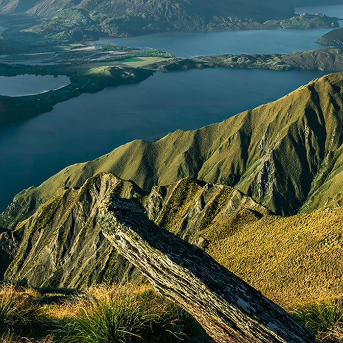 Vlies Fototapete | Green Ridges  | Größe 450 x 280 cm