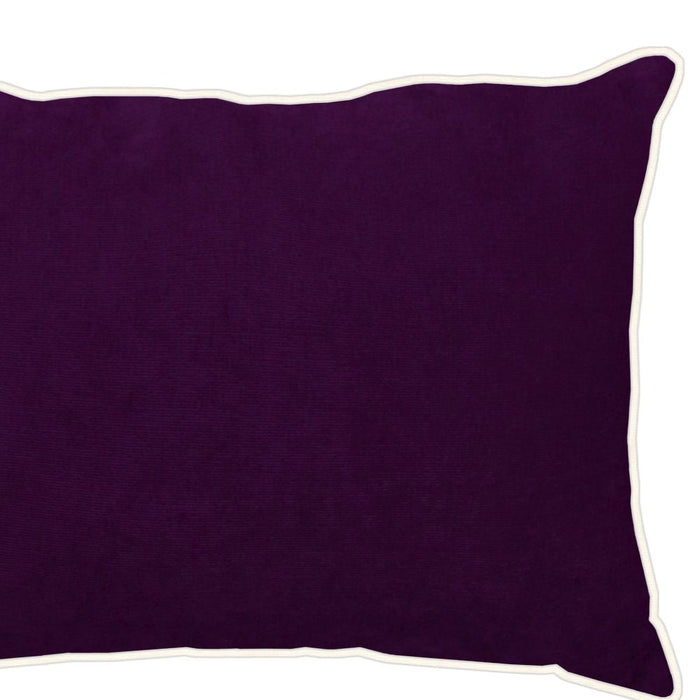 Apelt | Tahiti | Kissen | 30x40 | beere / aubergine