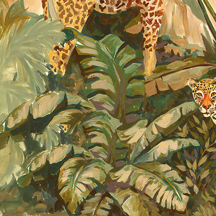 Vlies Fototapete | Tropical Vintage Garden | Größe 400 x 280 cm