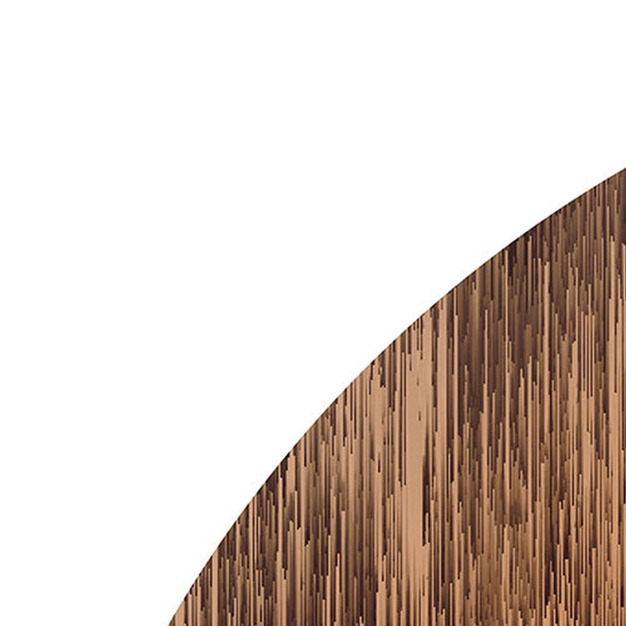 Selbstklebende Vlies Fototapete/Wandtattoo | Windlines Color | Größe 125 x 125 cm