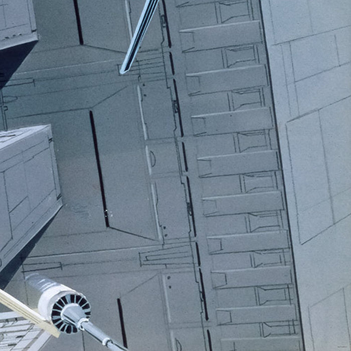 Vlies Fototapete | Star Wars Classic RMQ X|Wing vs TIE|Fighter | Größe 500 x 250 cm