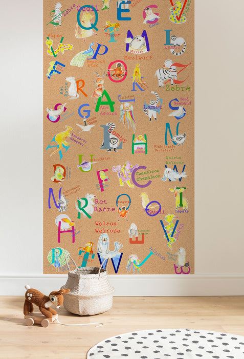 Vlies Fototapete | Animals A|Z Panel | Größe 100 x 250 cm