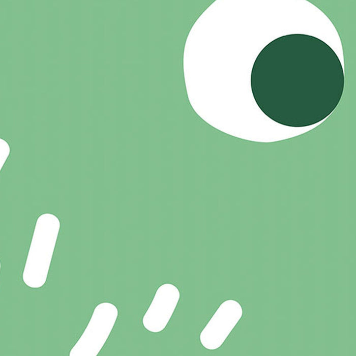 Selbstklebende Vlies Fototapete/Wandtattoo | Little Dino Tyranno | Größe 125 x 125 cm