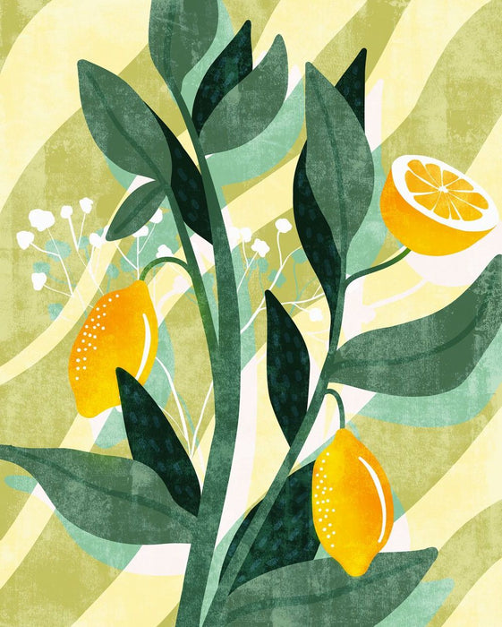 Komar | Vlies Fototapete | Lemon Fresh | Größe 200 x 250 cm