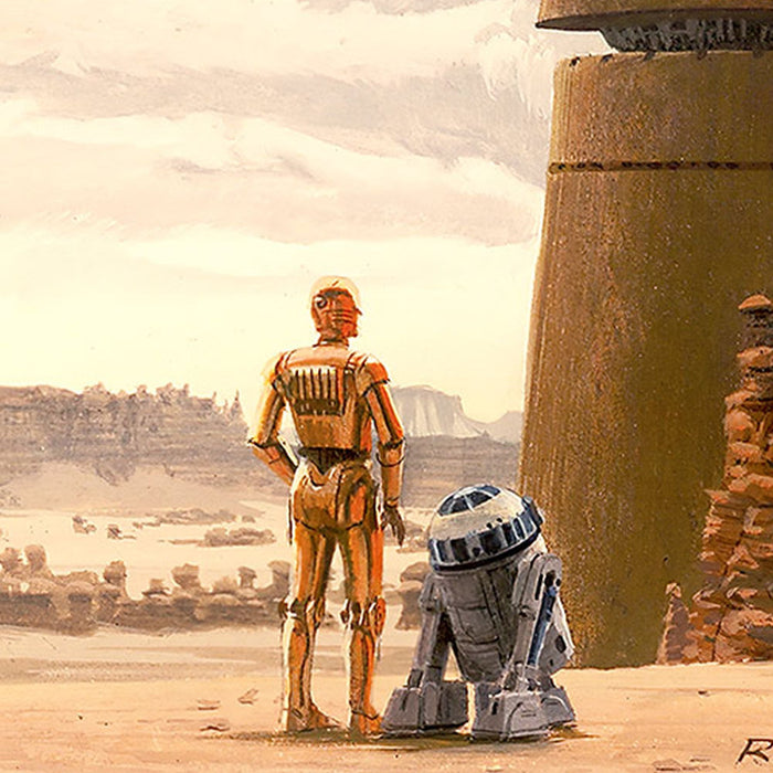 Vlies Fototapete | Star Wars Classic RMQ Jabbas Palace | Größe 500 x 250 cm