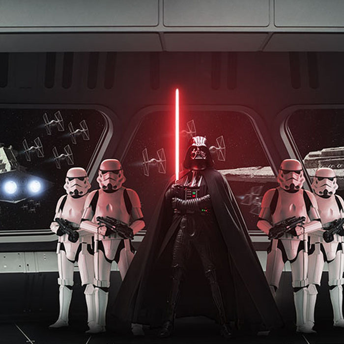 Vlies Fototapete | STAR WARS Destroyer Deck | Größe 400 x 260 cm