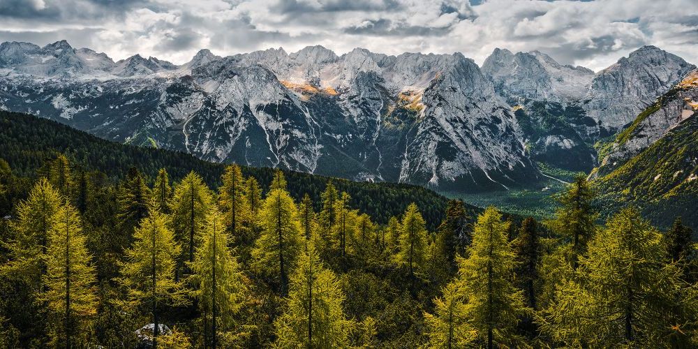 Komar | Vlies Fototapete | Wild Dolomites | Größe 200 x 100 cm
