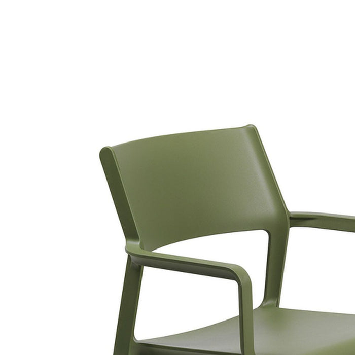Naber | Trill 1A | Stuhl Küchenstuhl | Gestell agave/grün | Bezug agave/grün