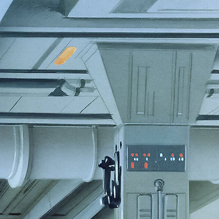 Vlies Fototapete | Star Wars Classic RMQ Stardestroyer Deck | Größe 500 x 250 cm