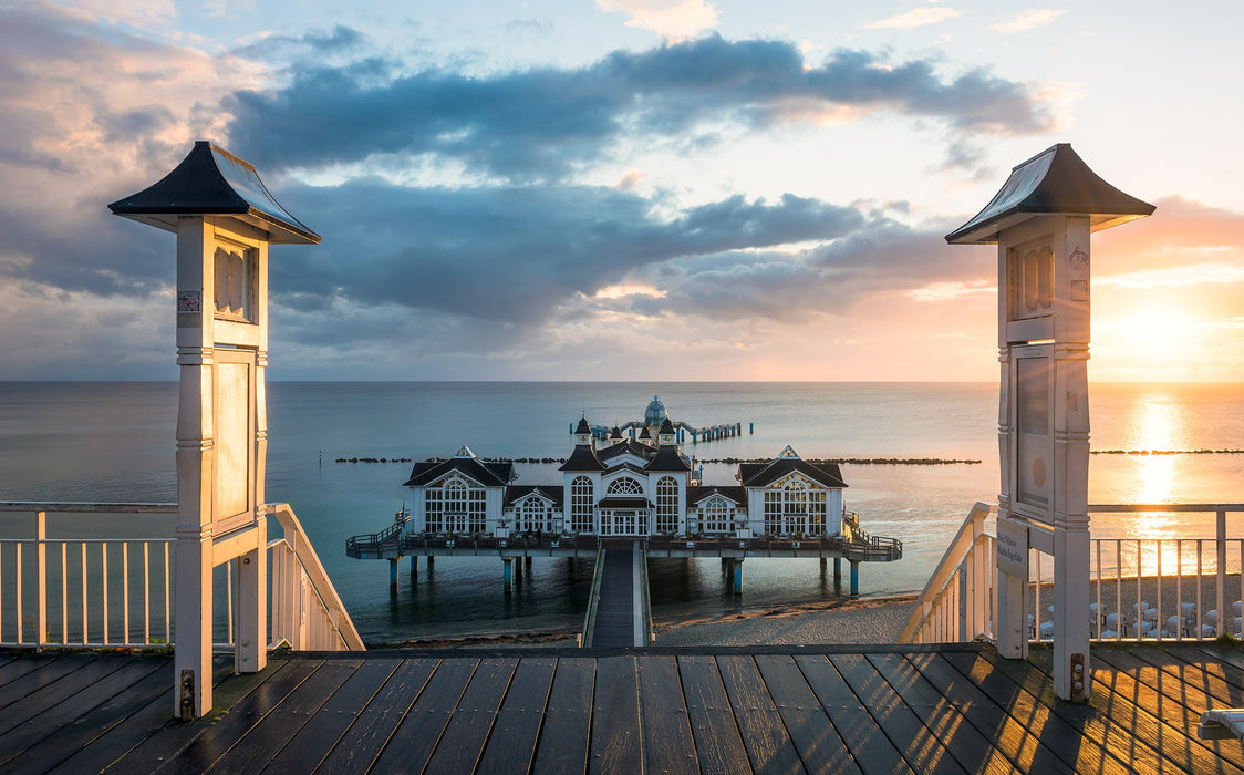 Vlies Fototapete | Magisches Sellin | Größe 450 x 280 cm